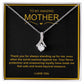To My Amazing Mother Alluring Beauty Necklace