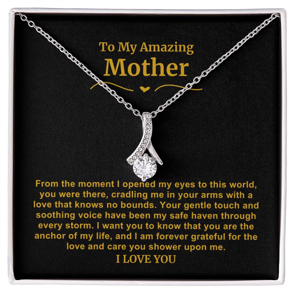 To My Amazing Mom Necklace-Mom You are the Anchor of My Life