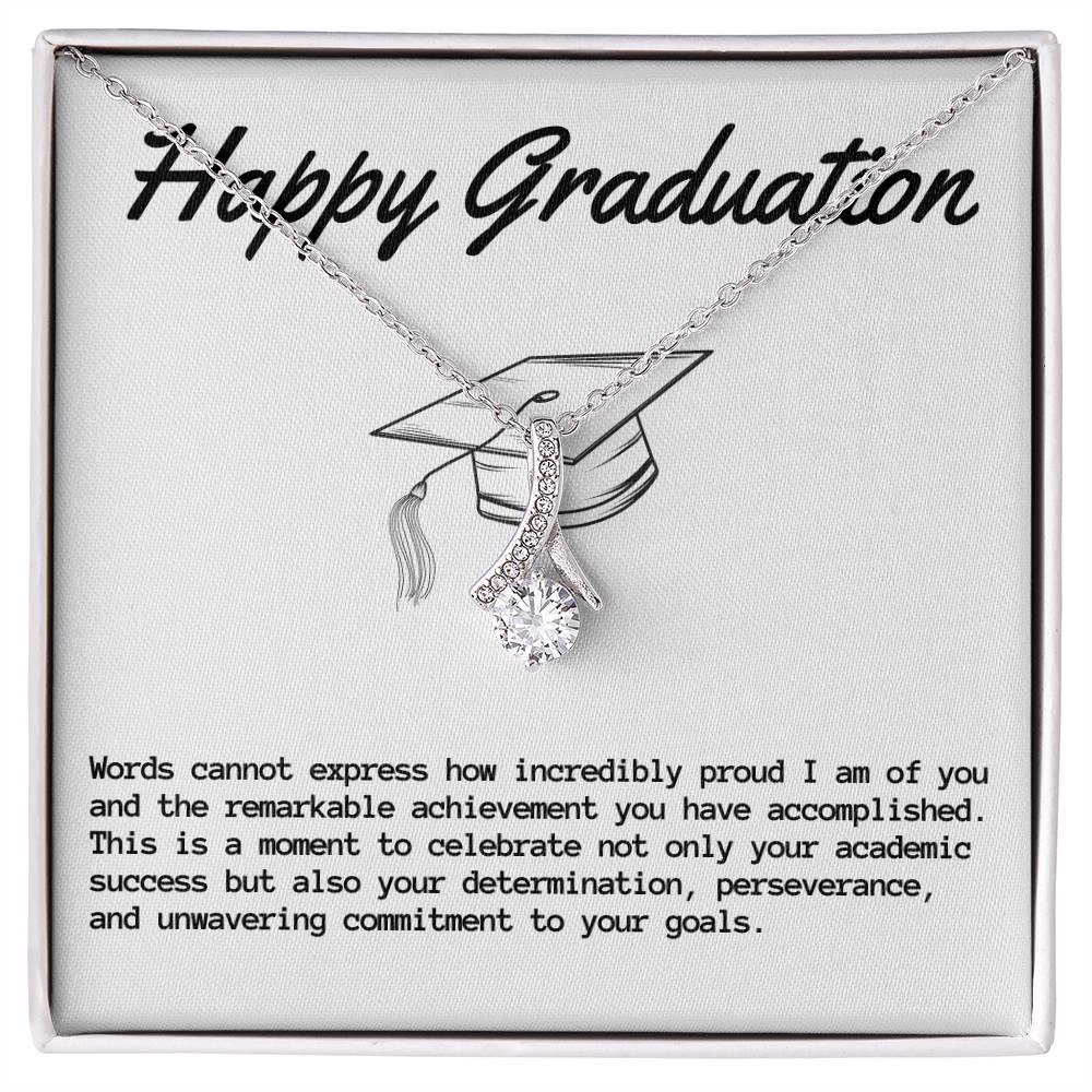 Happy Graduation Necklace