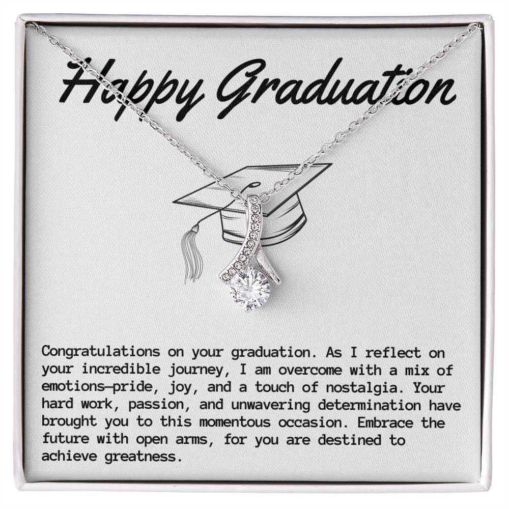 Happy Graduation Necklace