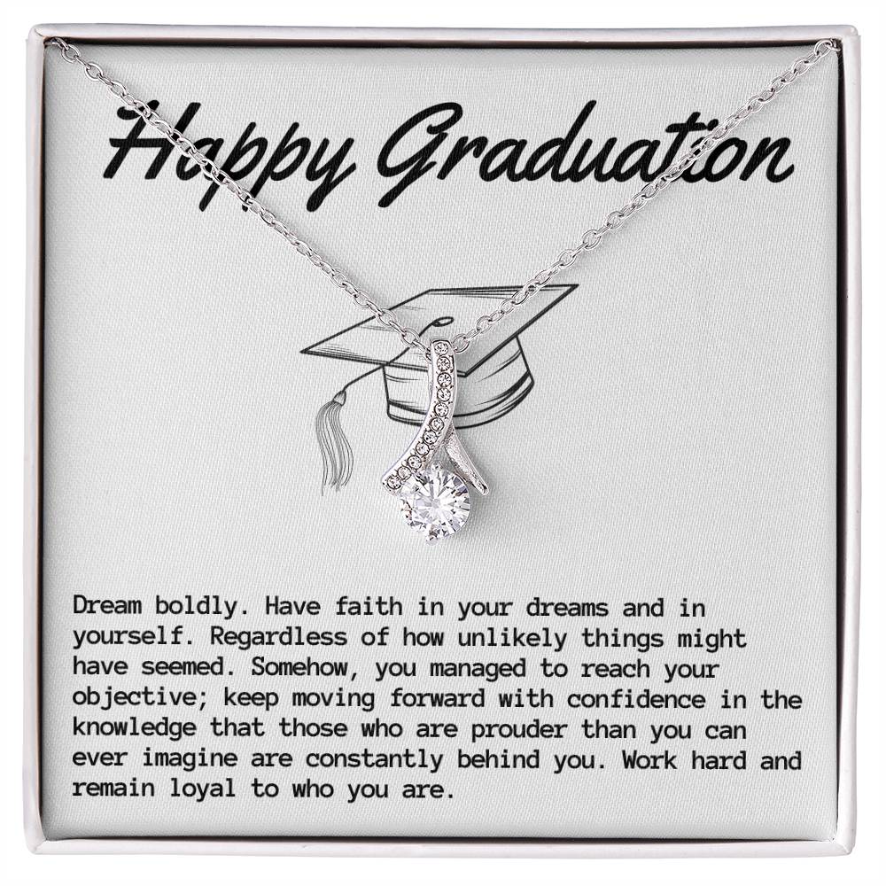 Happy Graduation Necklace