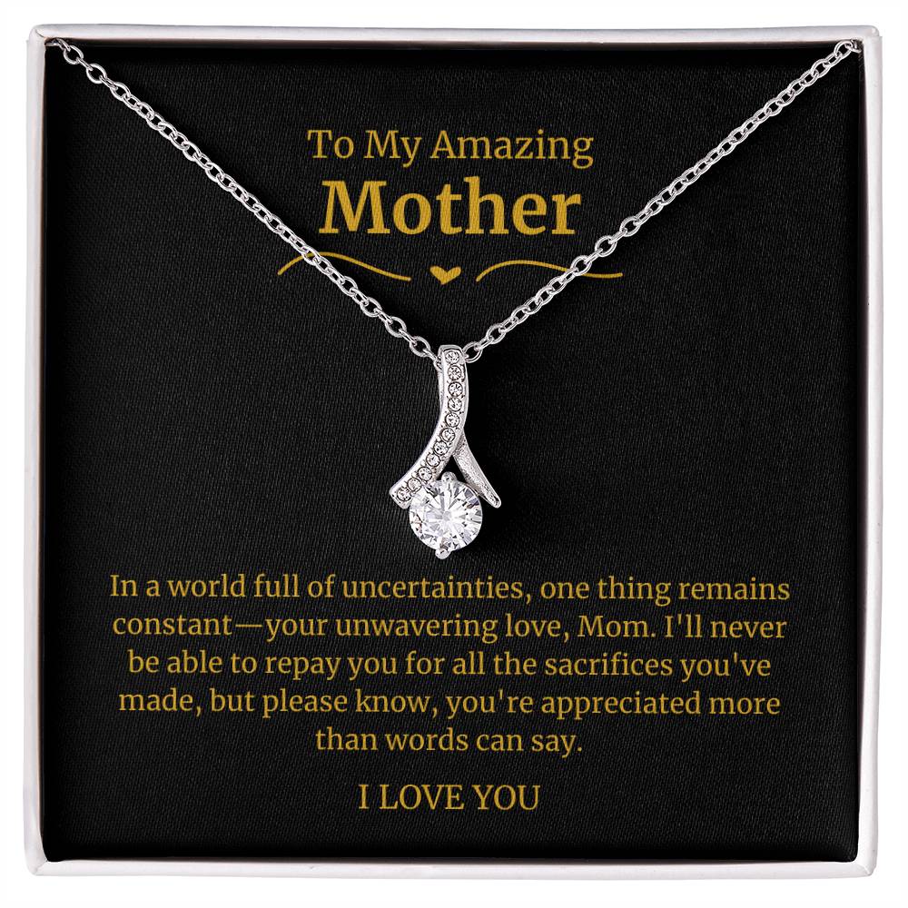 31 To My Amazing Mom Necklace