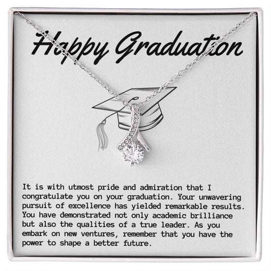 Happy Graduation Necklace