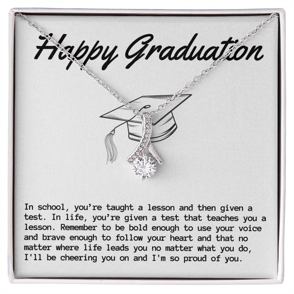 Happy Graduation Necklace