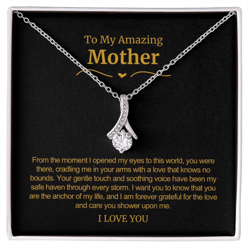 38 To My Amazing Mom Necklace