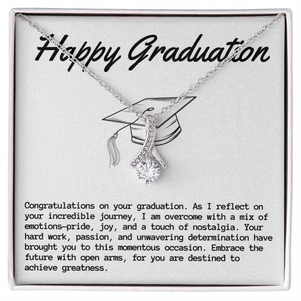 Happy Graduation Necklace