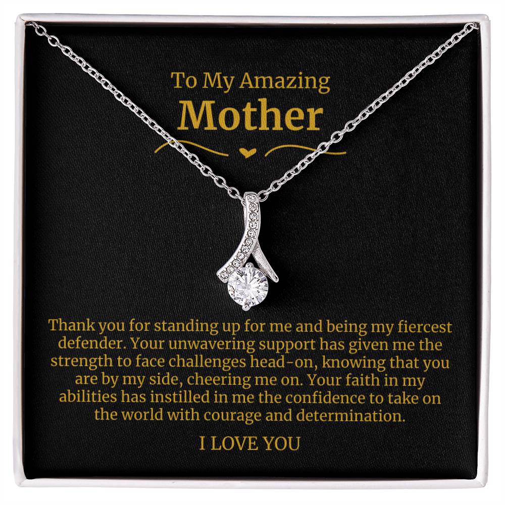 14 To My Amazing Mom Necklace