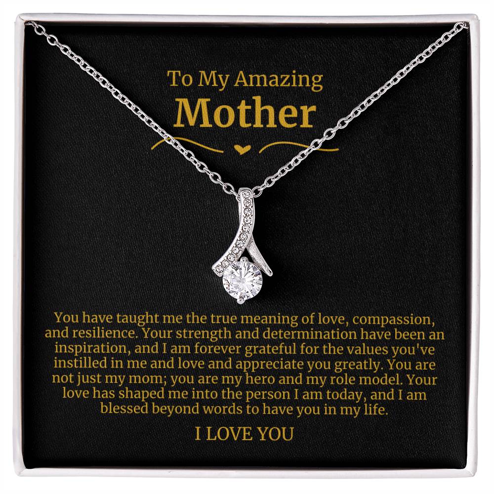 8 To My Amazing Mom Necklace