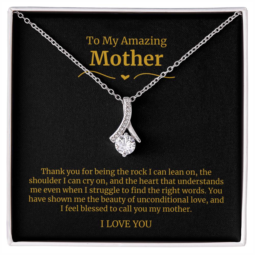 43 To My Amazing Mom Necklace