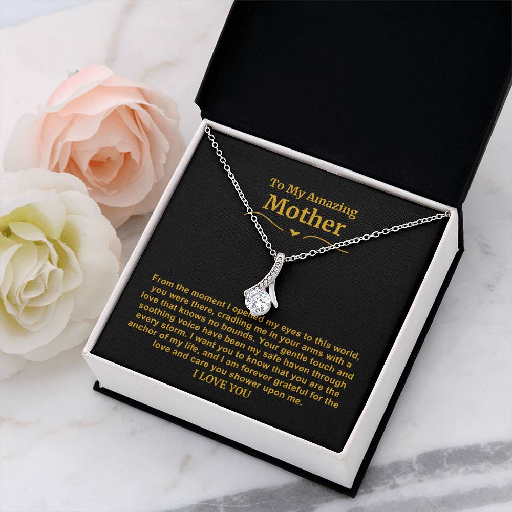 To My Amazing Mom Necklace-Mom You are the Anchor of My Life