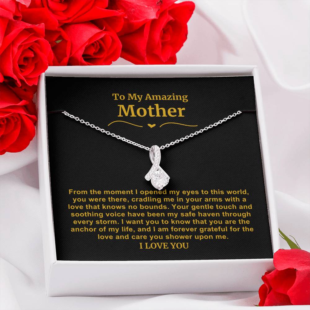 To My Amazing Mom Necklace-Mom You are the Anchor of My Life