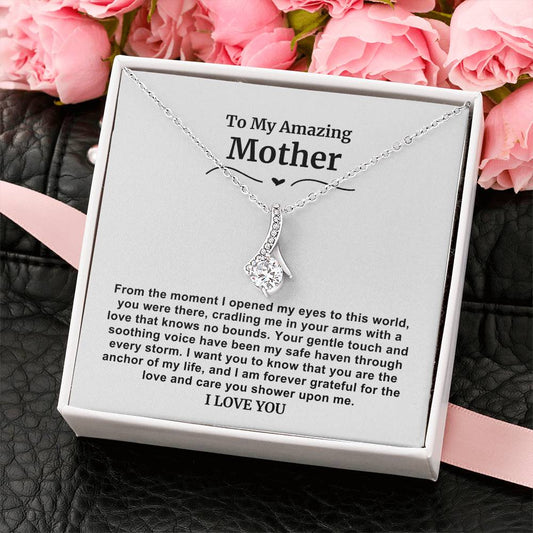 To My Amazing Mom Necklace- Mom You are the Anchor of My Life