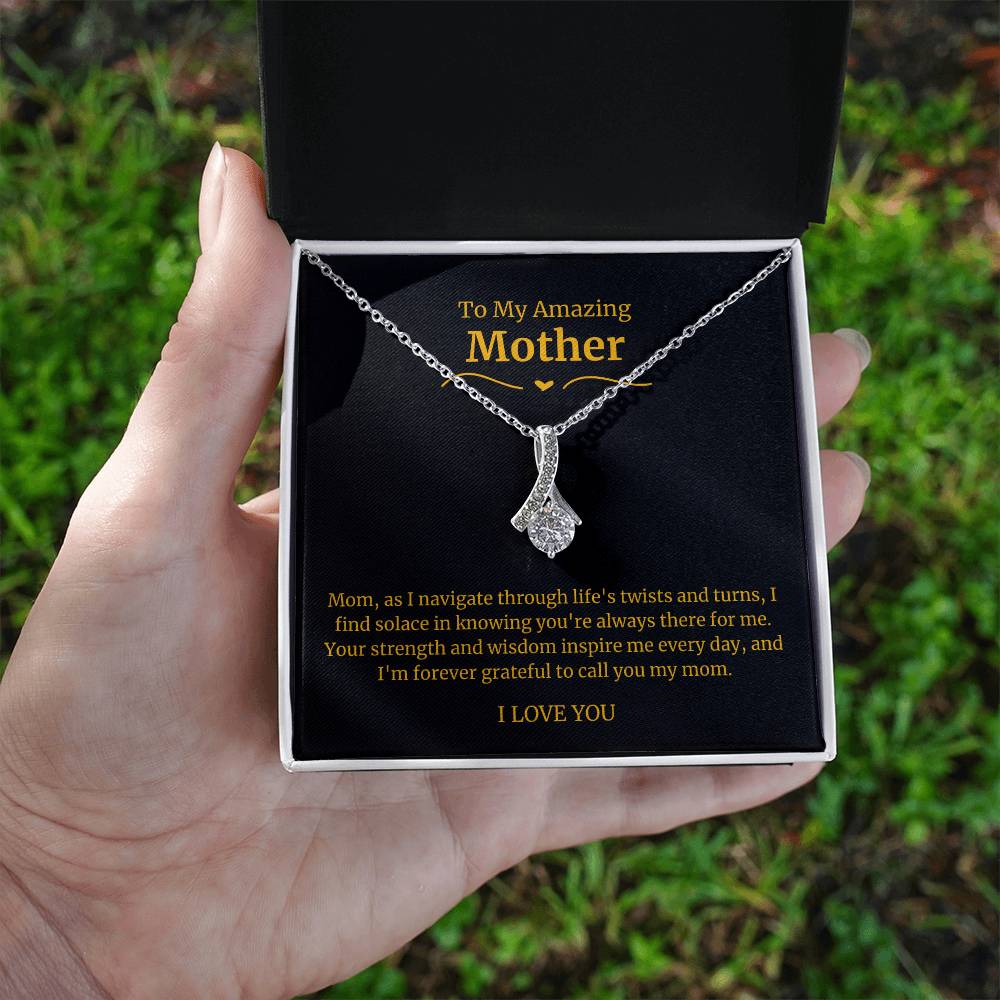 30 To My Amazing Mom Necklace