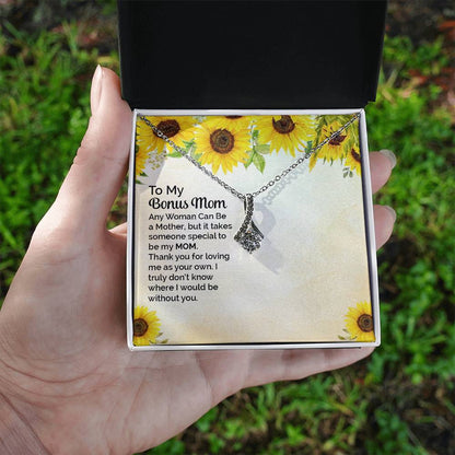 To My Bonus Mom Necklace