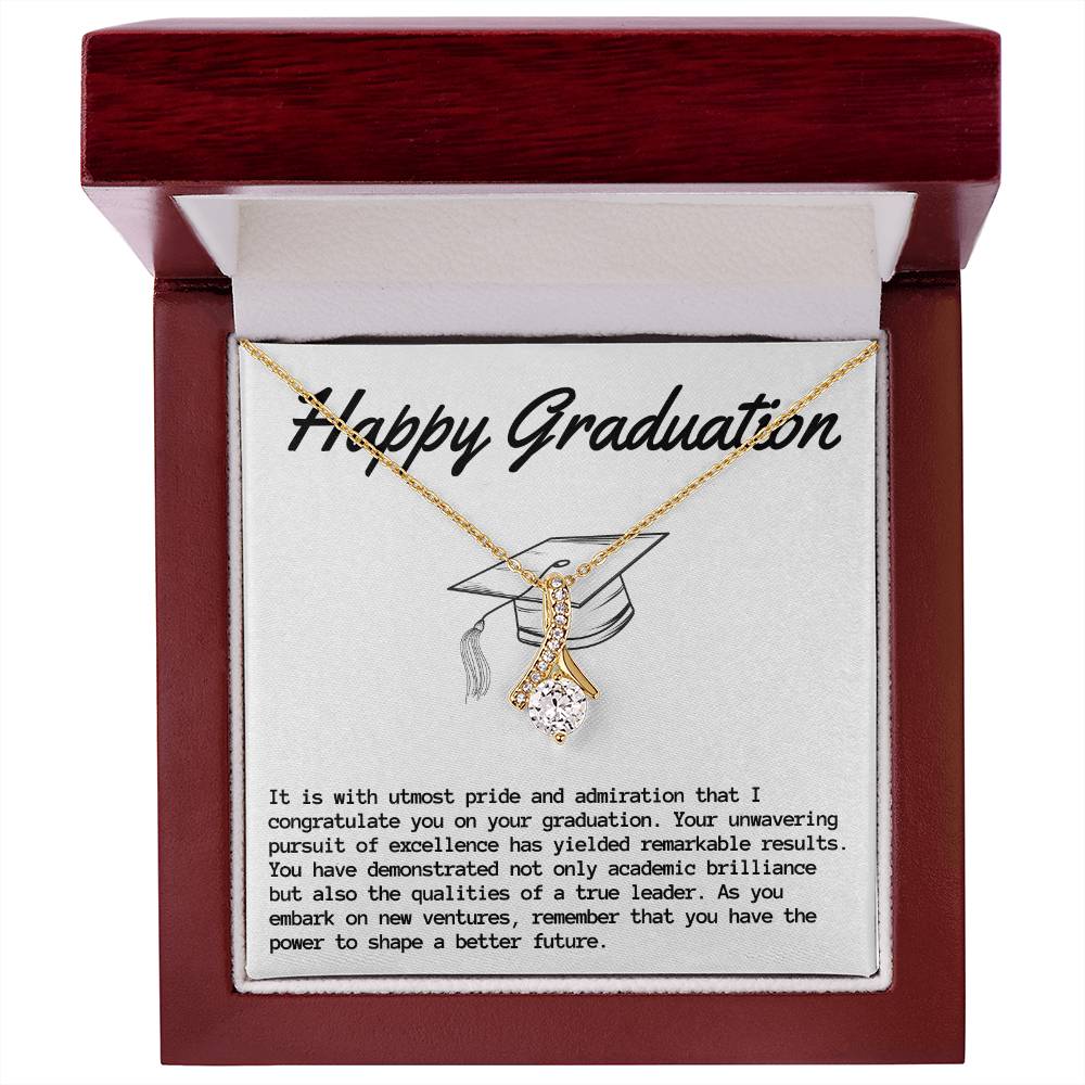 Happy Graduation Necklace