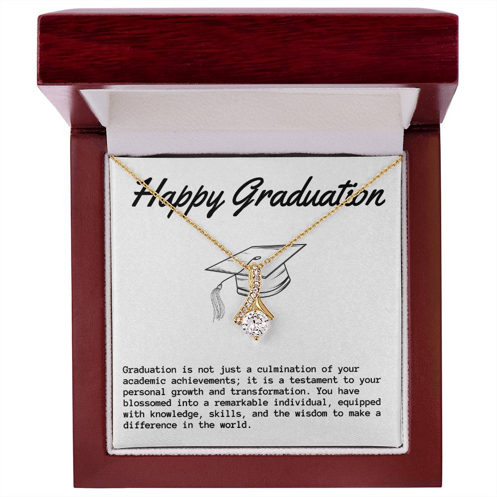 Happy Graduation Necklace