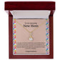 To An Amazing New Mom Alluring Beauty Necklace