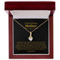 1 To My Amazing Mother Necklace- From The Moment I Opened My Eyes To This World