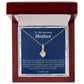 To My Amazing Mother Alluring Beauty Necklace
