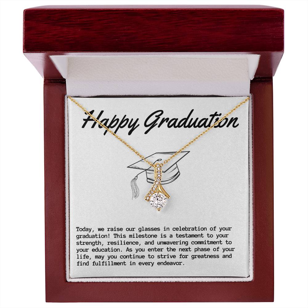 Happy Graduation Necklace