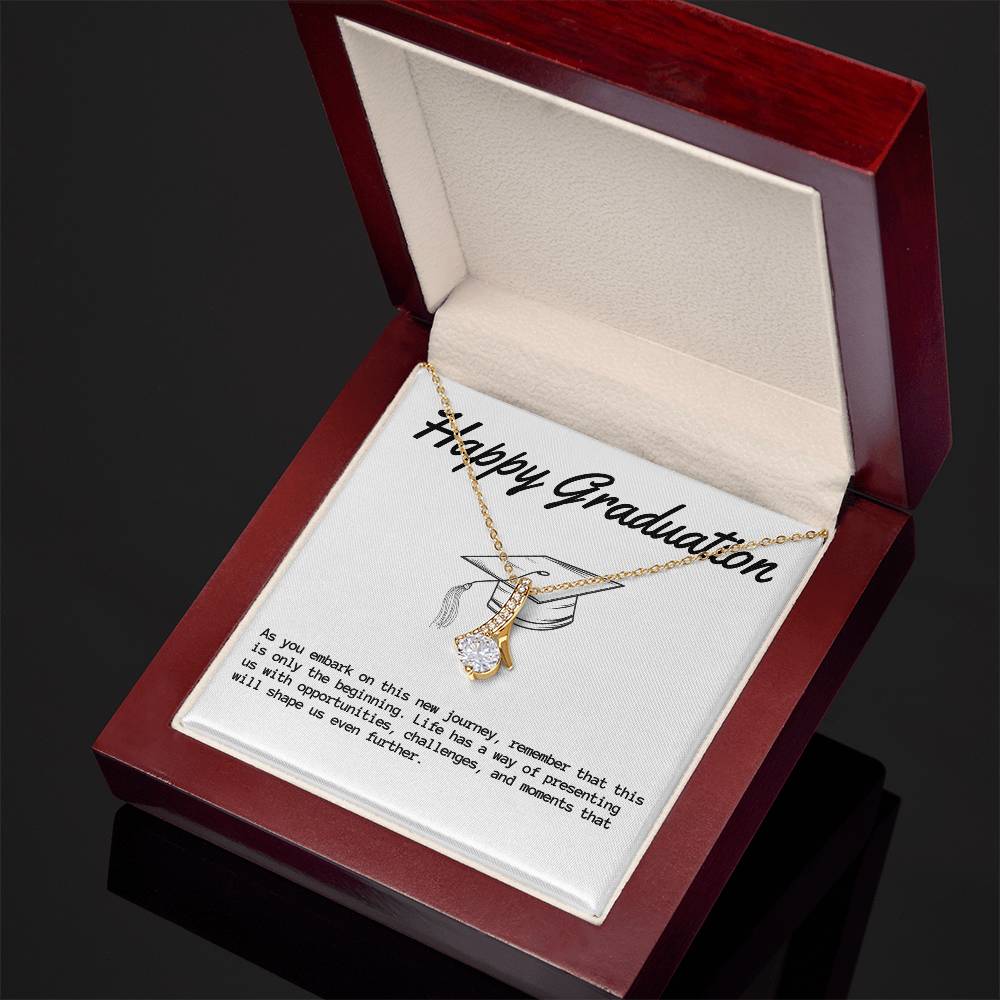 Happy Graduation Necklace