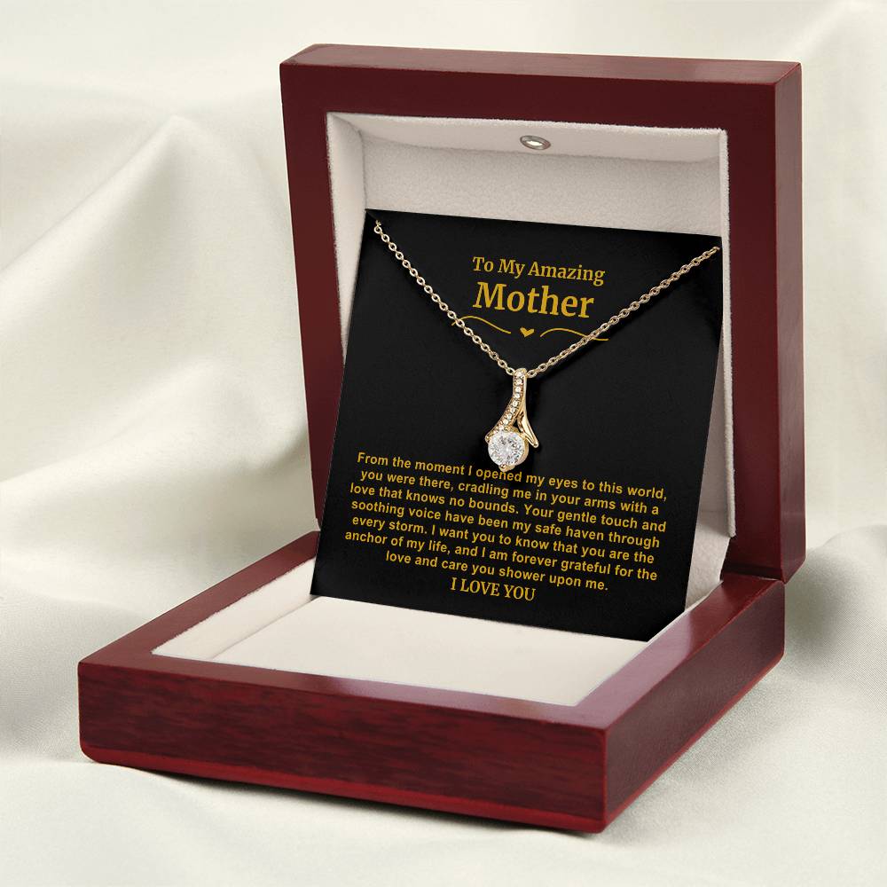 To My Amazing Mom Necklace-Mom You are the Anchor of My Life