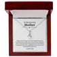 To My Amazing Mother Alluring Beauty Necklace