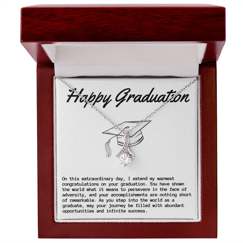 Happy Graduation Necklace