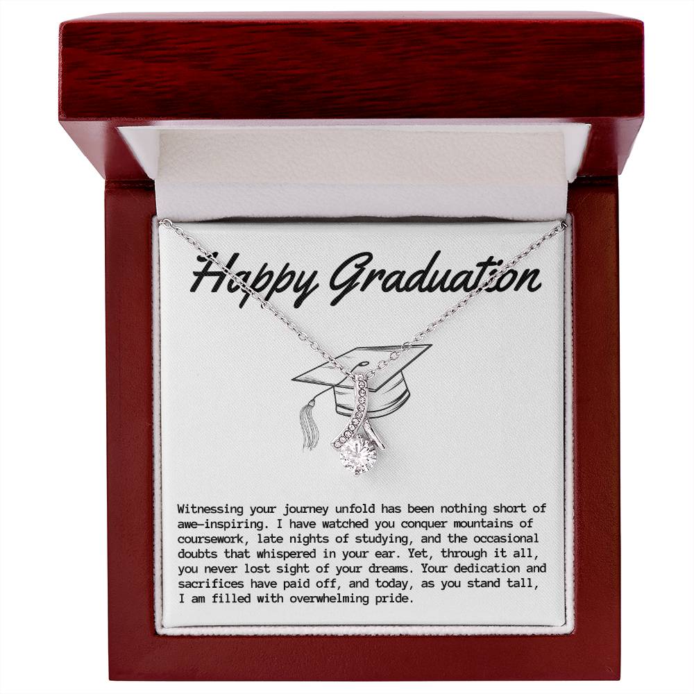 Happy Graduation Necklace