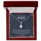 To My Amazing Mother Alluring Beauty Necklace