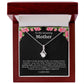 To My Amazing Mother Alluring Beauty Necklace