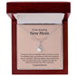 To An Amazing New Mom Alluring Beauty Necklace