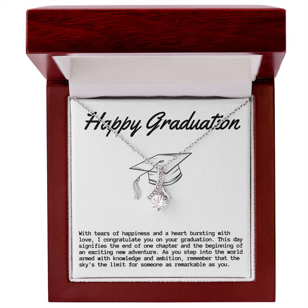 Happy Graduation Necklace