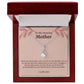 To My Amazing Mother Alluring Beauty Necklace