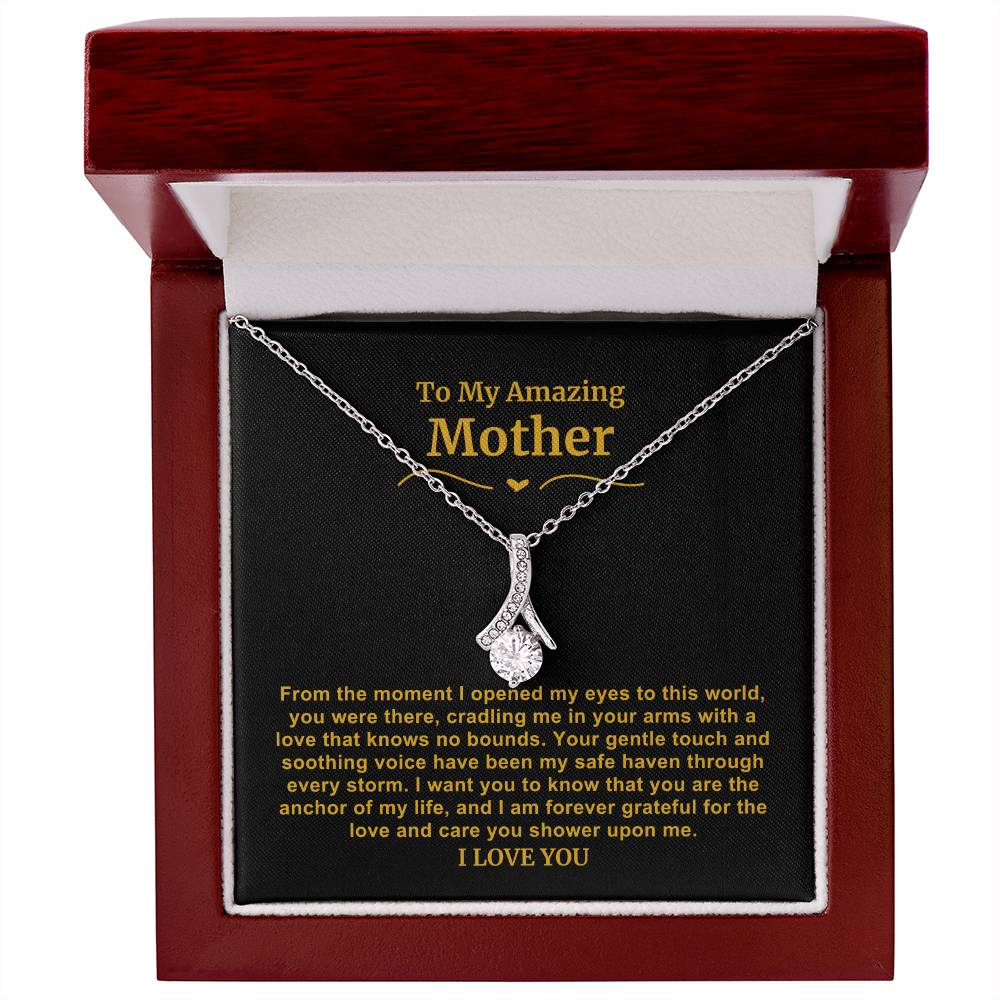 To My Amazing Mom Necklace-Mom You are the Anchor of My Life