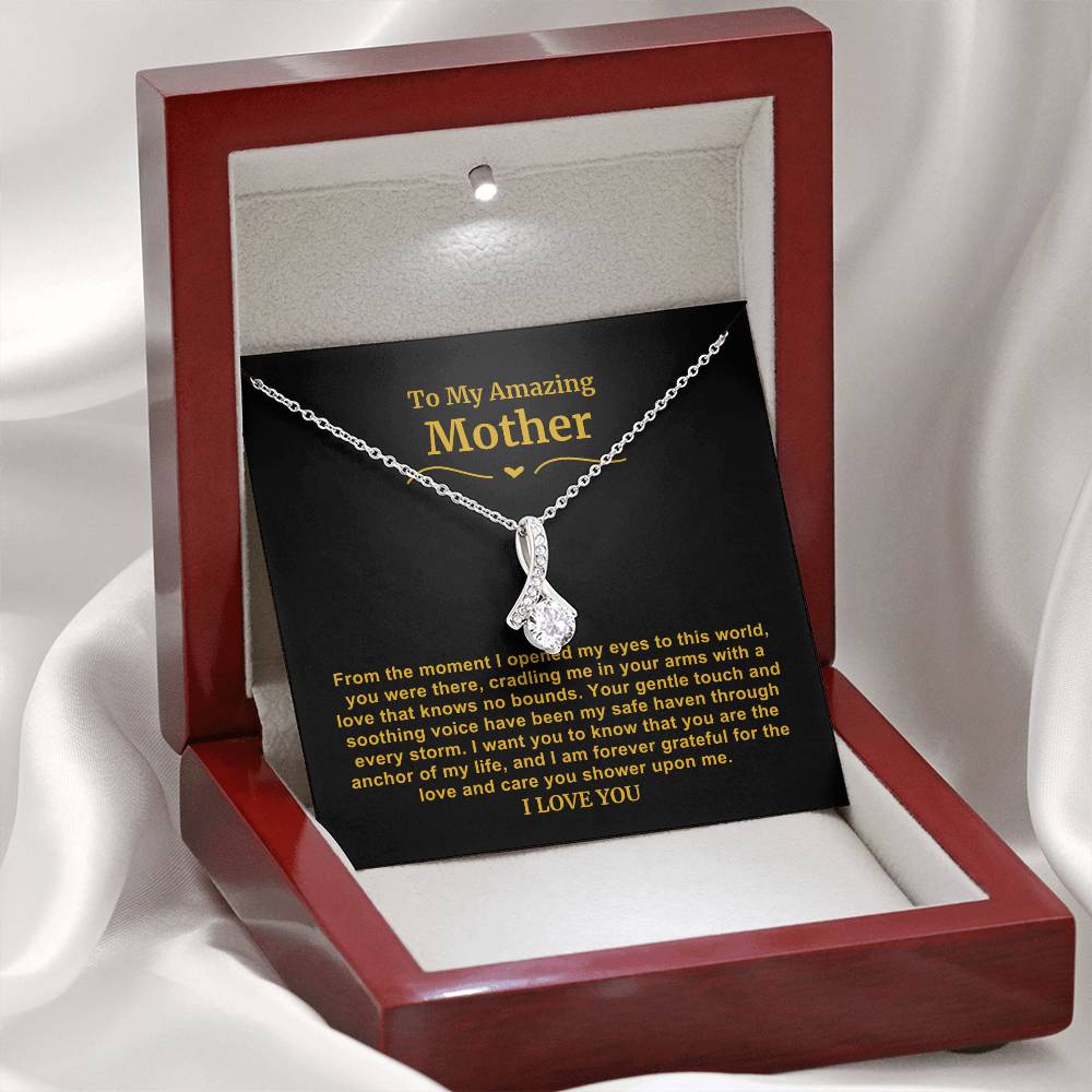 To My Amazing Mom Necklace-Mom You are the Anchor of My Life