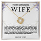 Wife Love Knot Necklace