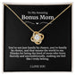 To My Amazing Bonus Mom Necklace