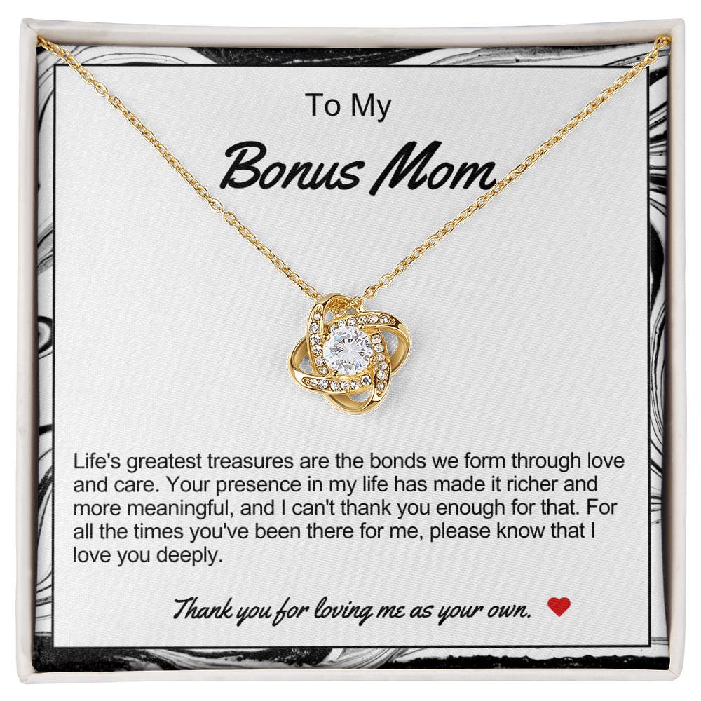 Bonus Mom Love Knot Necklace