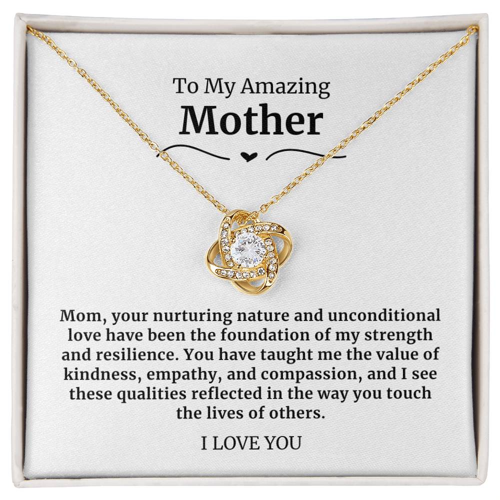 40 To My Amazing Mother Necklace