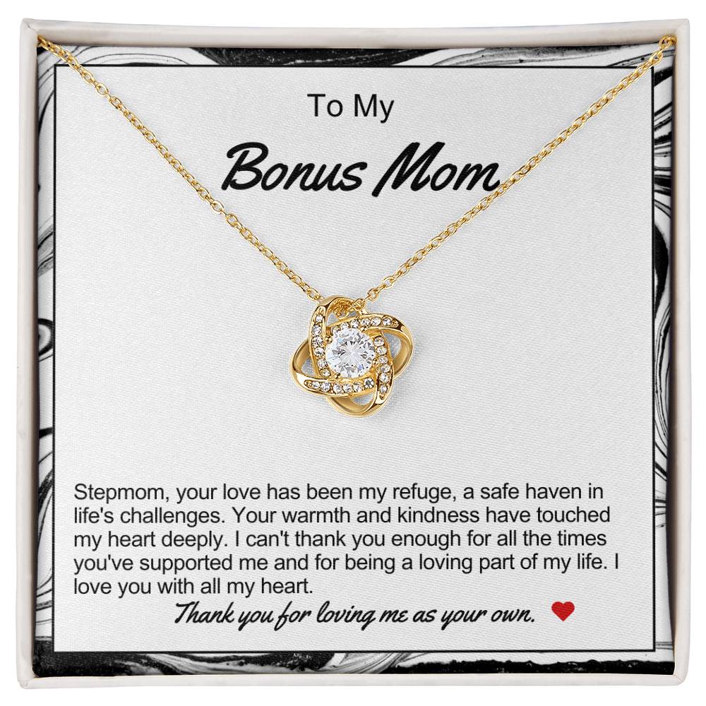 Bonus Mom Love Knot Necklace