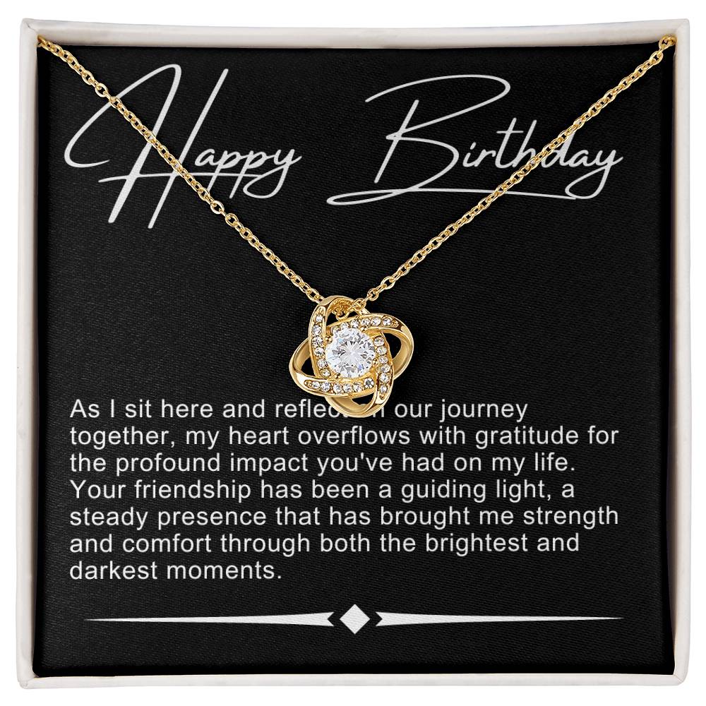 Happy Birthday Necklace