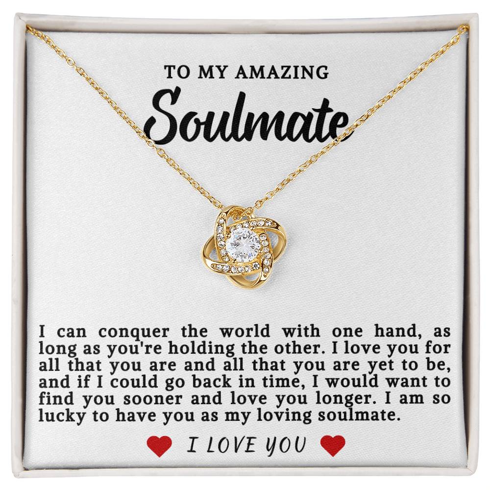 Soulmate Love Knot Necklace