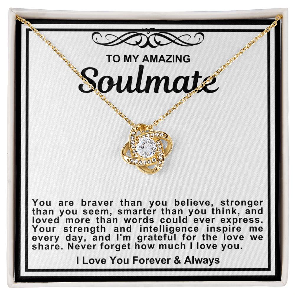 Soulmate Love Knot Necklace