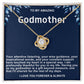 Godmother Love Knot Necklace