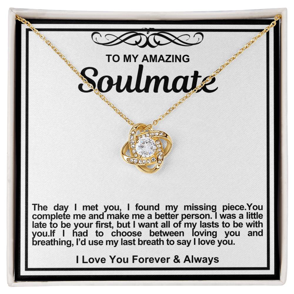 Soulmate Love Knot Necklace