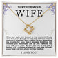 Wife Love Knot Necklace