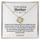16 To My Amazing Mother Necklace