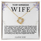 Wife Love Knot Necklace