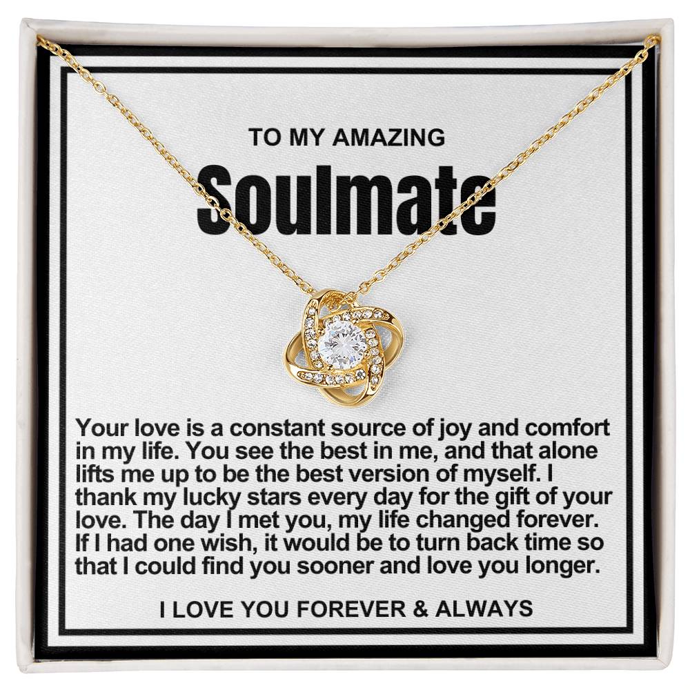 Soulmate Love Knot Necklace